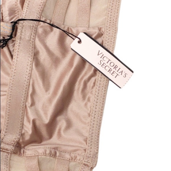 ✨NWT Victoria’s Secret Satin Strappy Mesh Bralette 32AA, 30A, 32A, 30B, 32B - Picture 9 of 11